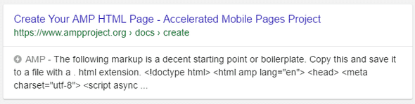 ampproject.org is obviously AMP enabled